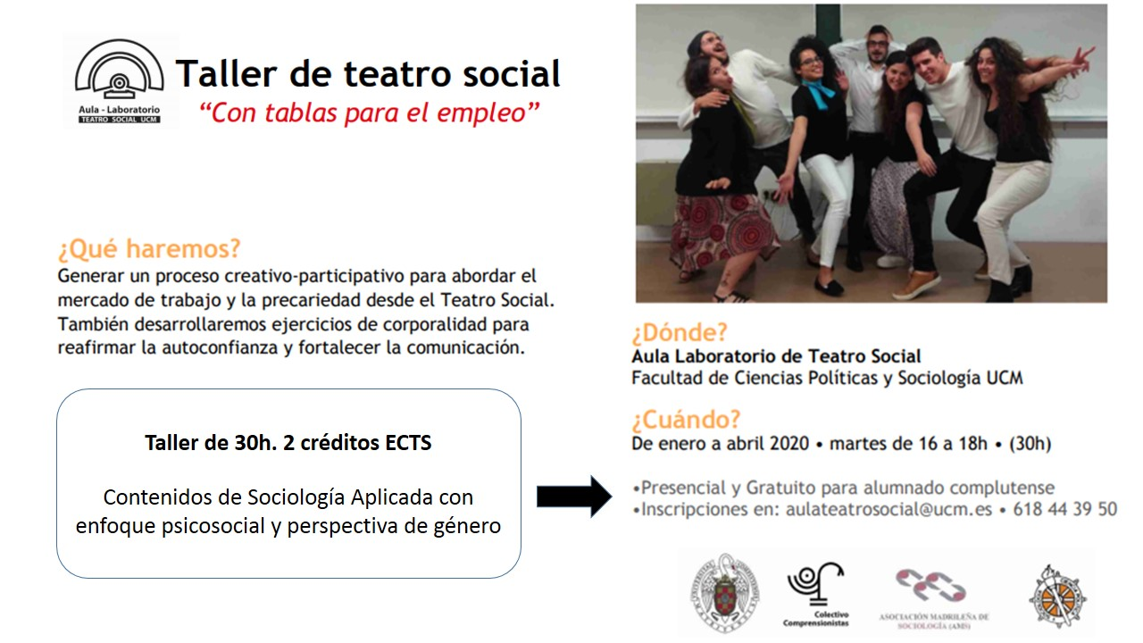 Taller de Teatro Social 2020 – «Con tablas para el empleo»