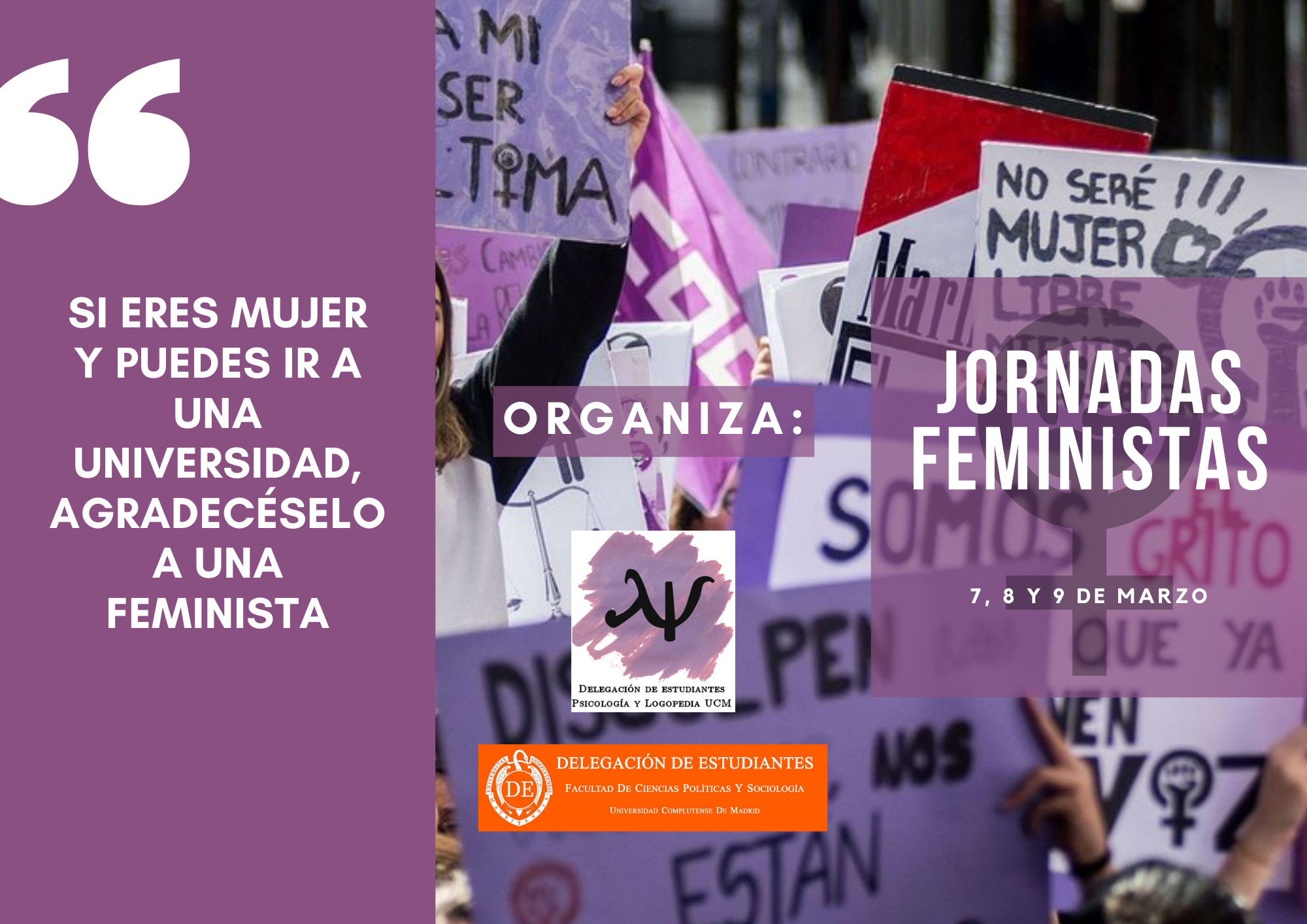 Jornadas Feministas Campus de Somosaguas 
