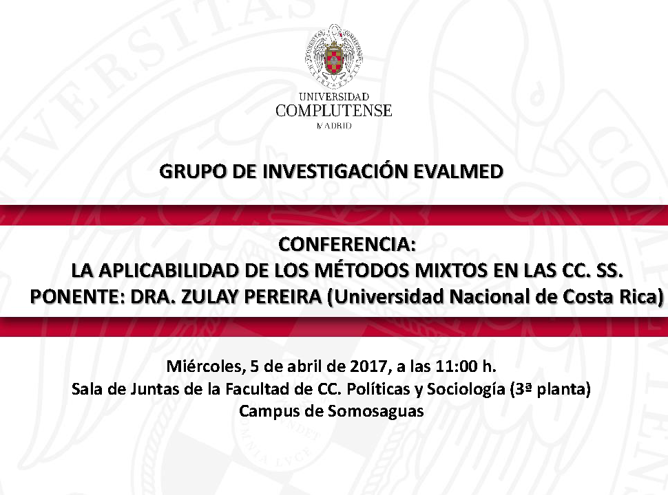 CONFERENCIA EVALMED:
