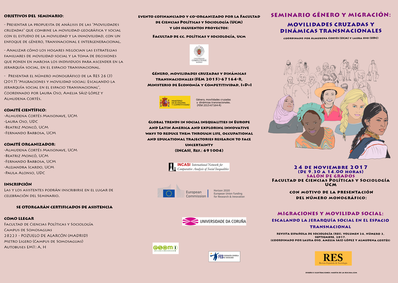 Seminario Género y Migración: Movilidades cruzadas y dinámicas transnacionales (24 de noviembre)