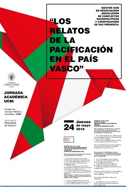 JORNADA ACADÉMICA UCM: " Los relatos de la pacificación en el País Vasco" - 1