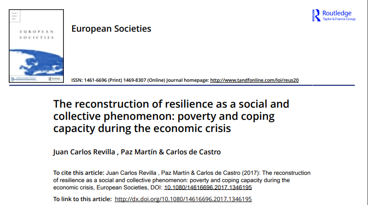 Seminario Permanente EGECO: 4/06: "Resiliciencia de los hogares vulnerables en el contexto de la crisis: una aproximación psico-sociológica" - 1