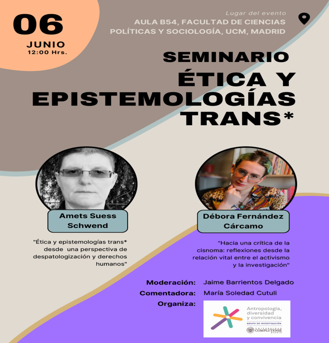 Seminario: "Ética y Epistemología Trans"