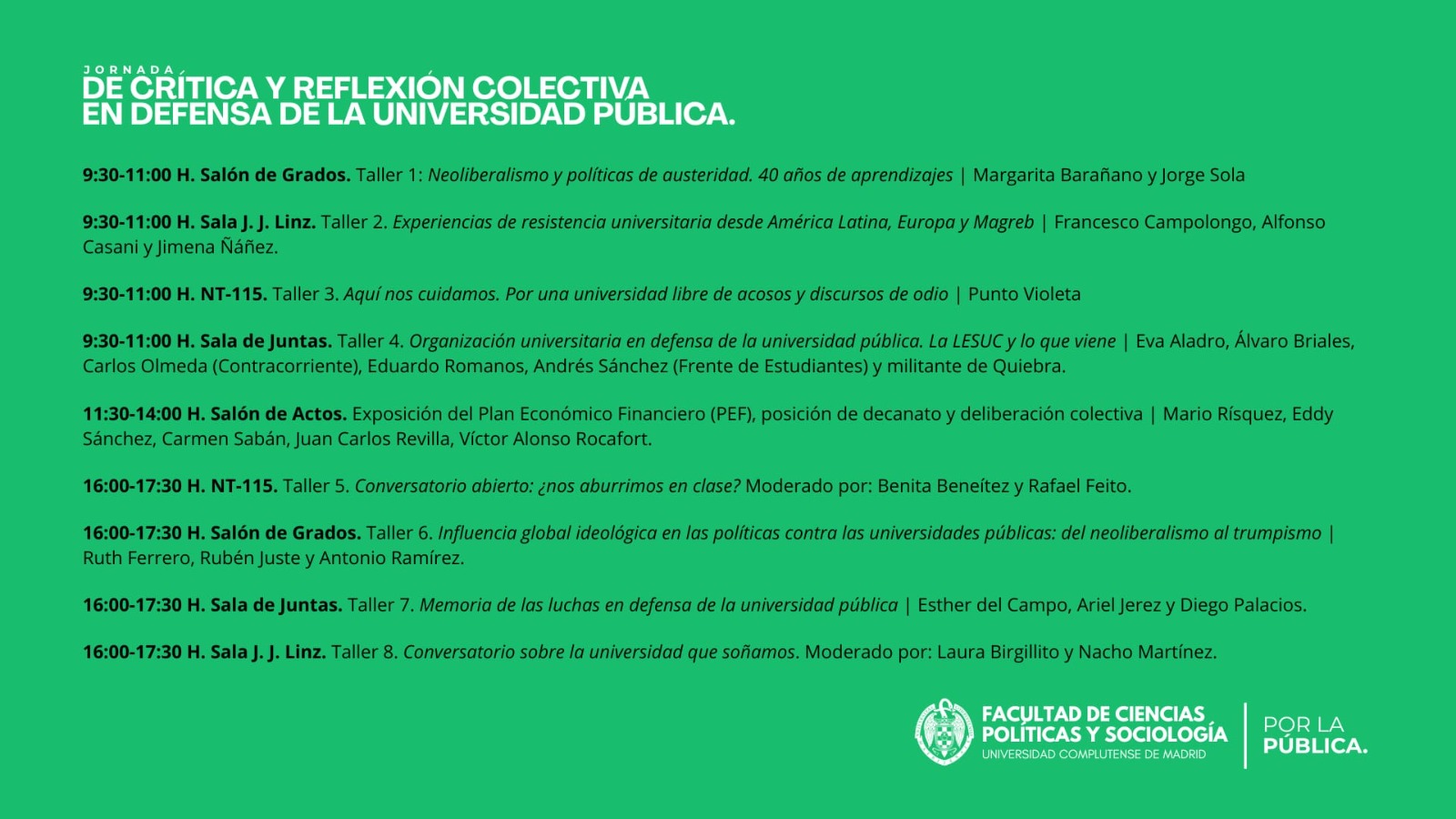 En defensa de la universidad pública - 1