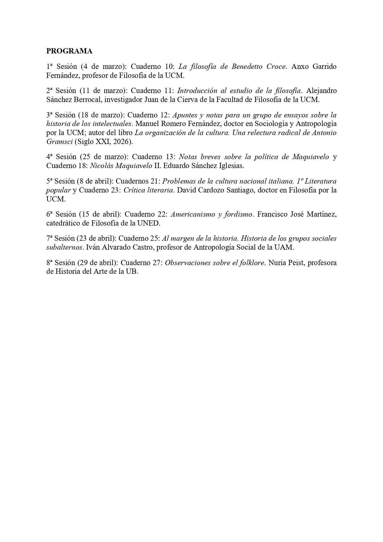 Introducción al estudio de los Cuadernos de la Cárcel de Antonio Gramsci  