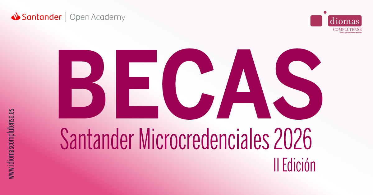 Abierta la II Edición de las Becas de idiomas Santander Microcredenciales