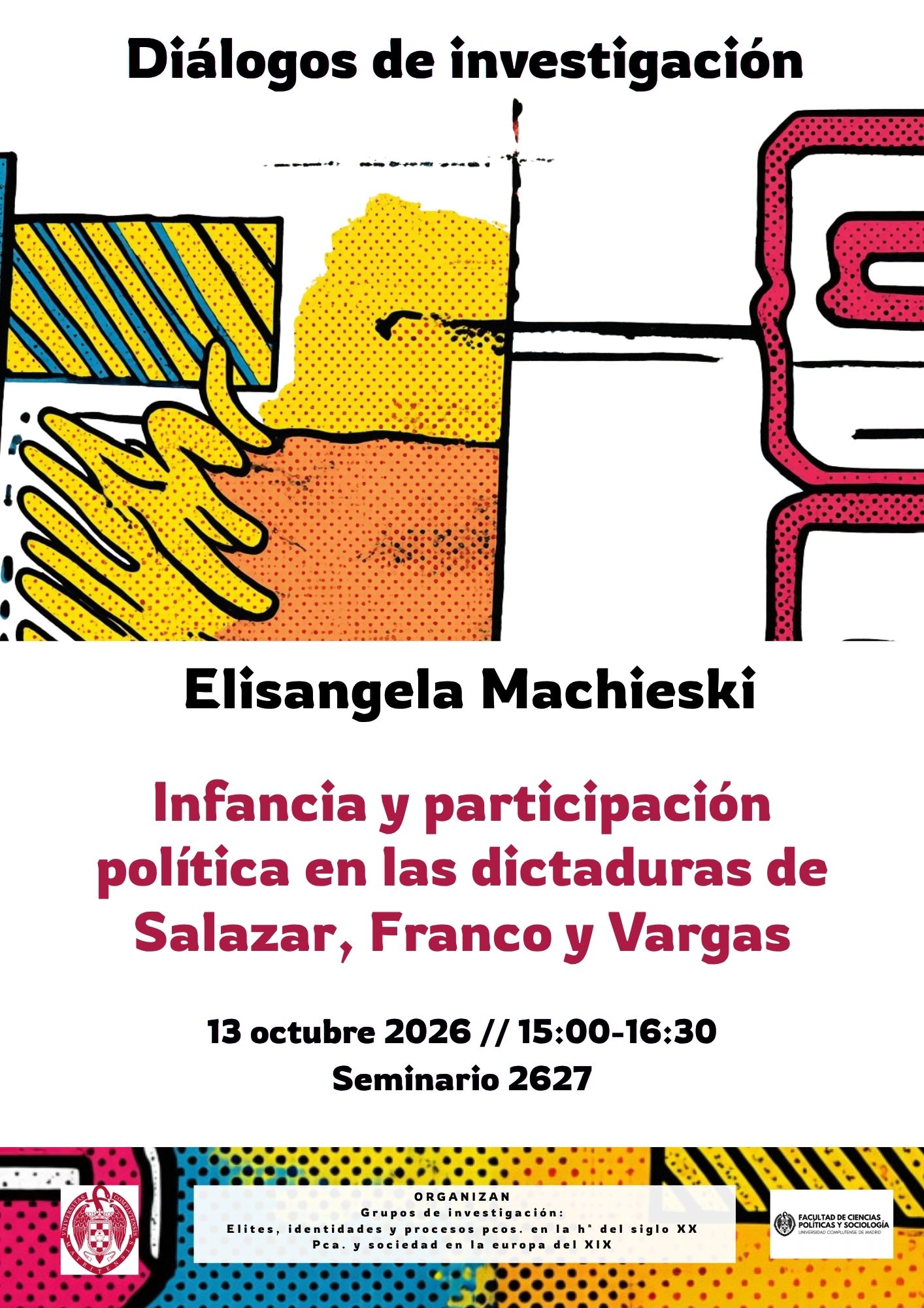 Diálogos de Investigación con Elisangela Machieski (13 de octubre)