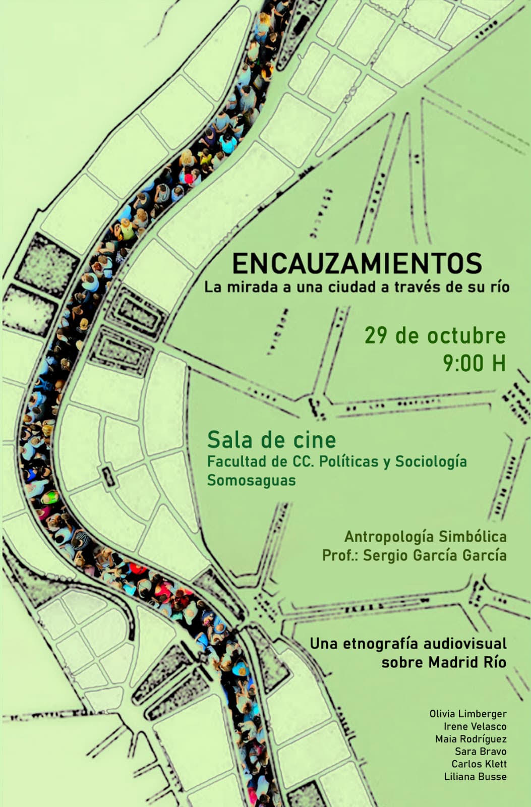 Proyección del documental "Encauzamientos. La mirada a una ciudad a través de su río"